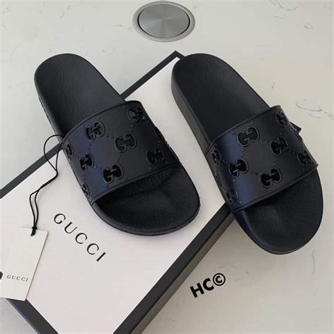 how much are diamond gucci slides|all black Gucci slides women's.